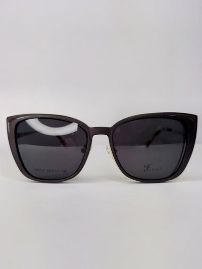 Clip on Matilde - marrón