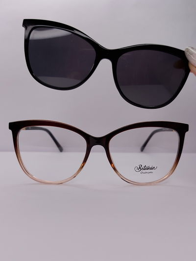 Clip on Miranda - Marrón degradé