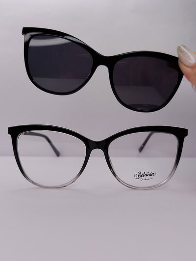 Clip on Miranda - Negro degradé