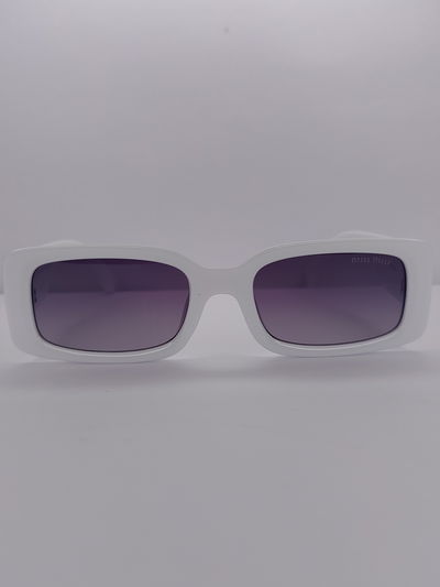 Gafas de sol Miu Miu Gold - Blanco