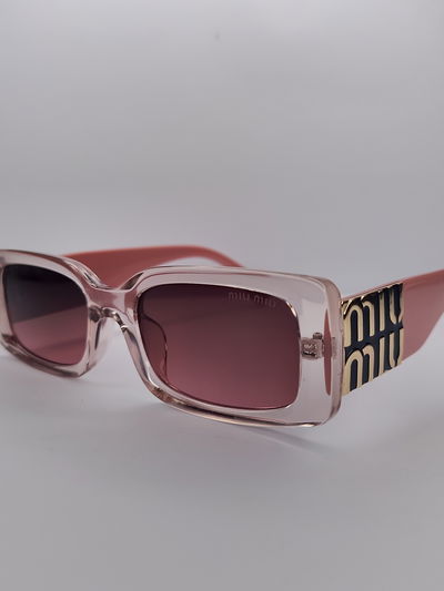 Gafas de sol Miu Miu Gold - Blanco