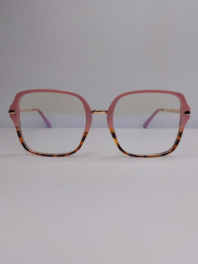 Clip on Maite - Rosa con print