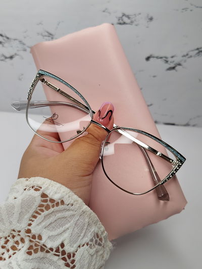 Armazón Gala  - Plateado con glitter