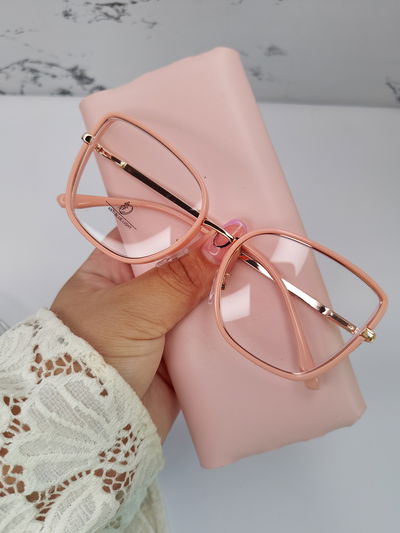 Armazón Mailen - Rosa con glitter