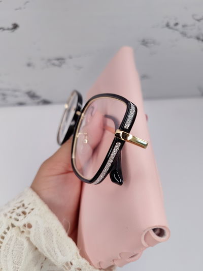 Armazón Mailen - Negro con glitter