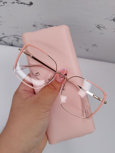 Armazón Antiblue Roberta - Rose gold