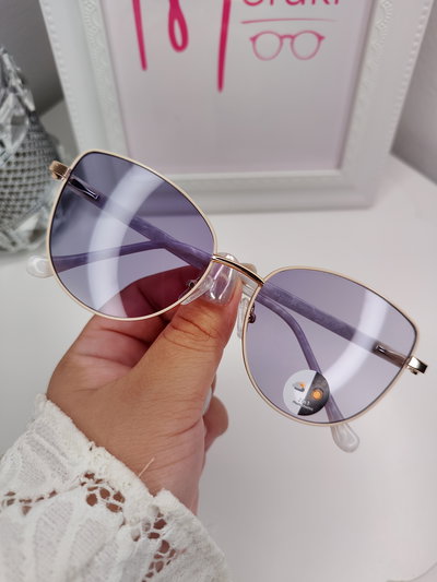 Armazón Bluelight Foto cromático Brianna - Blanco