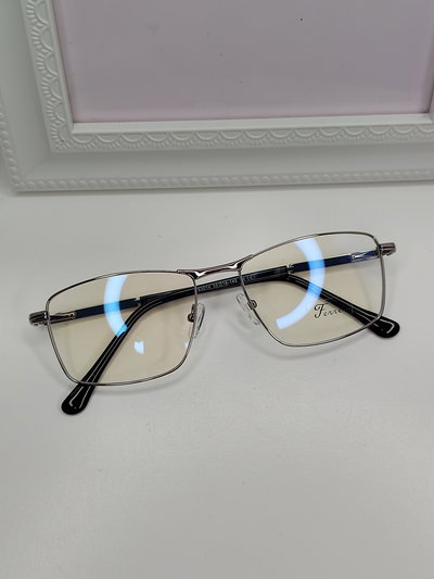 Armazón Antiblue Kevin - Plateado