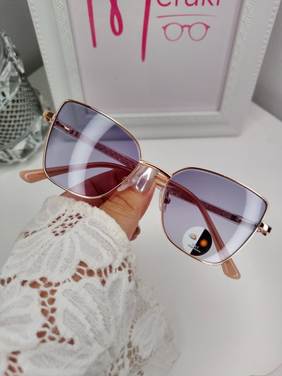 Armazón Bluelight Foto cromático Elsa - Rose gold