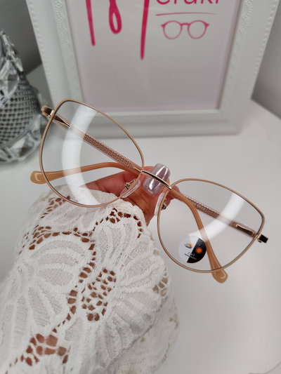 Armazón Bluelight Foto cromático Brianna - Rosa nude