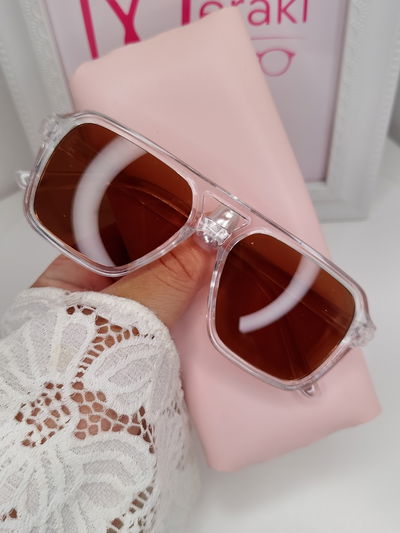 Gafas de sol / nocturnas - Skay Blur transparente con marrón