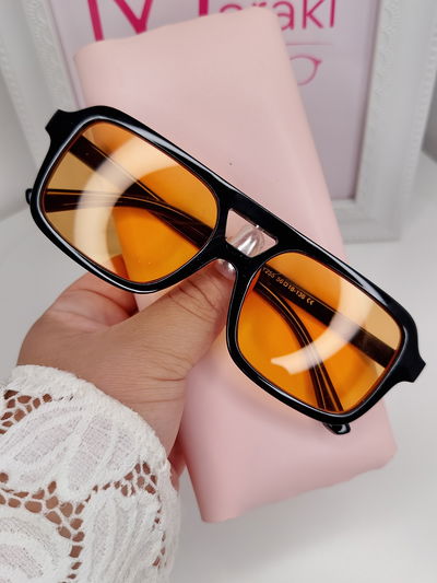 Gafas de sol / nocturnas - Black Flow naranja