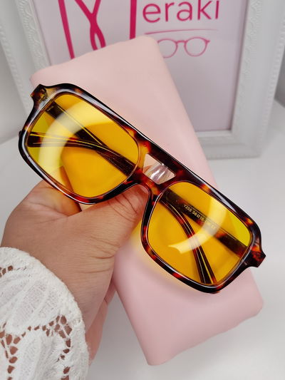 Gafas de sol / nocturnas - Print Flow Amarillo