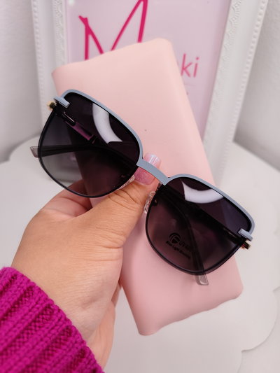 Armazón Clip on Antiblue con uv 400 Florme - Celeste