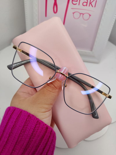 Armazón Clip on Zaria - Gris