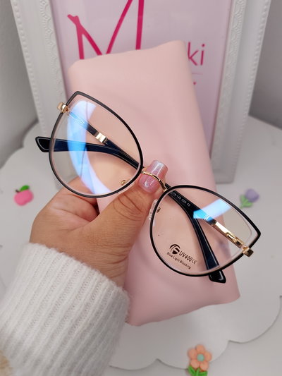 Armazón Antiblue con uv 400 Mermaid - Negro