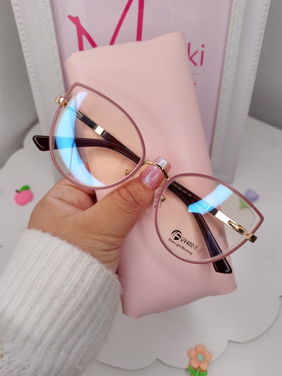 Armazón Antiblue con uv 400 Mermaid - Marrón nude