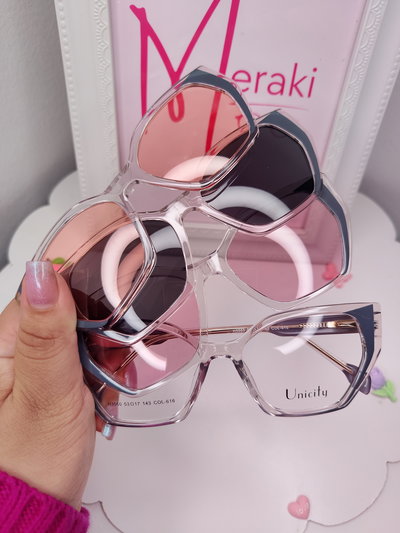 Clip on doble Triple placa Martini - Gris