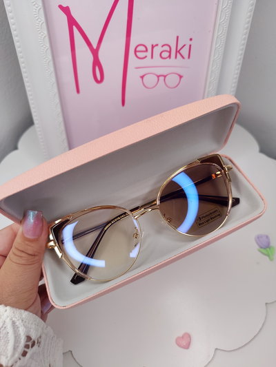 Bluelight fotocromático - cristal marrón - Cherry