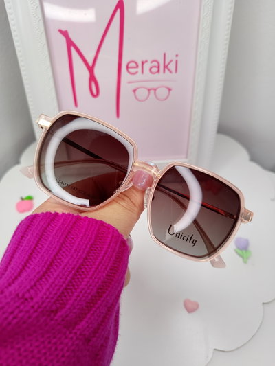 Armazón Clip on Valentina - Rosa