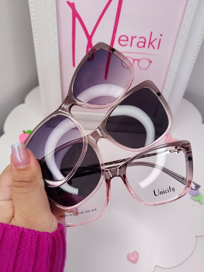 Clip on doble Triple placa Mojito - Degradé