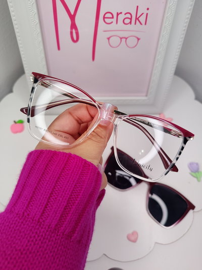 Clip on Dubai - Rojo con print