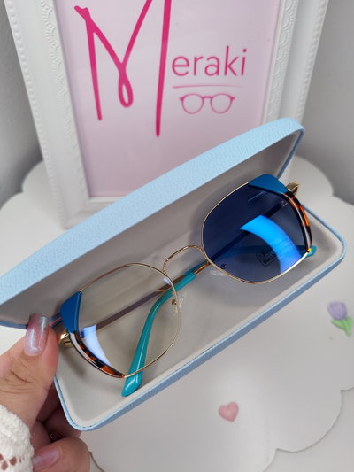 Bluelight fotocromático - cristal azul - Moon