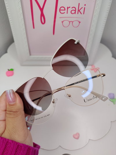 Clip on Silk - Blanco neutro