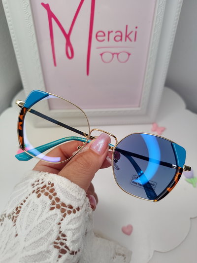 Bluelight fotocromático - cristal azul - Moon