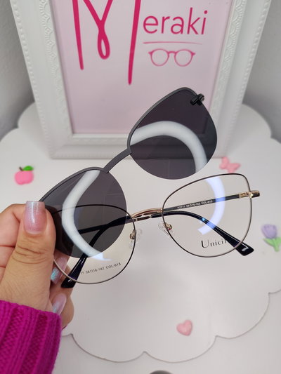 Clip on Silk - Negro