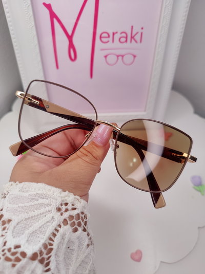 Bluelight fotocromático - cristal marrón - Mint