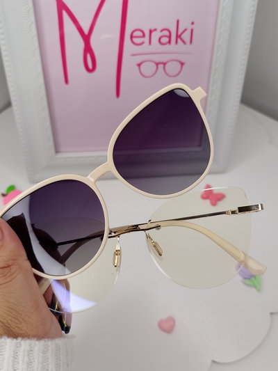 Clip on antiblue Ione - Beige