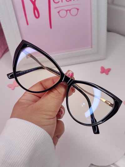 Armazón Antiblue Bruna - Negro