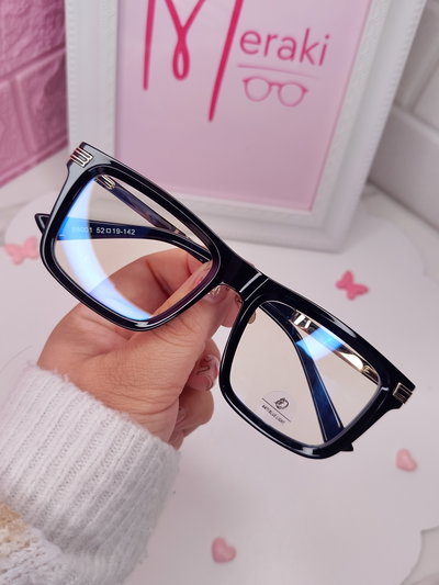 Armazón Antiblue con uv 400 Valeska - Negro