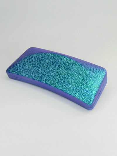Estuches tornasol azul