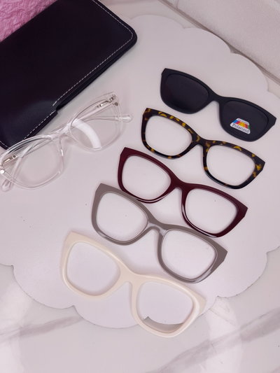 Clip case TENDENCIA - Clip on 5 placas marco intercambiable