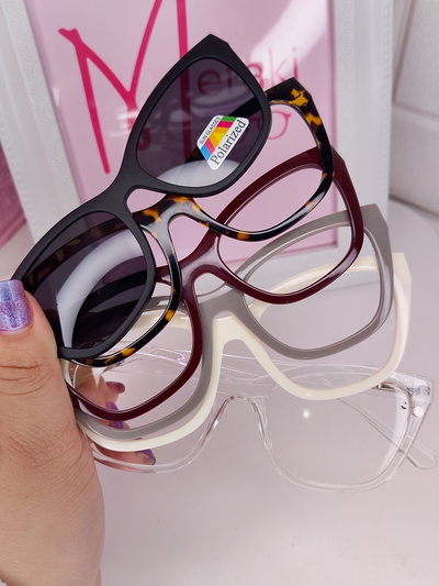 Clip case TENDENCIA - Clip on 5 placas marco intercambiable