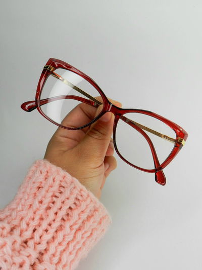 Armazón antiblue Lara rojo
