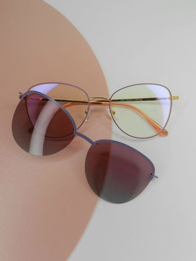Clip on antiblue Aura violeta
