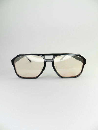 Gafas de sol - Guarachero negro cristal rosa.
