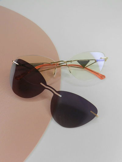 Clip on antiblue Prisma rosa