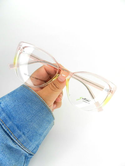 Armazón Juliette rosa con amarillo