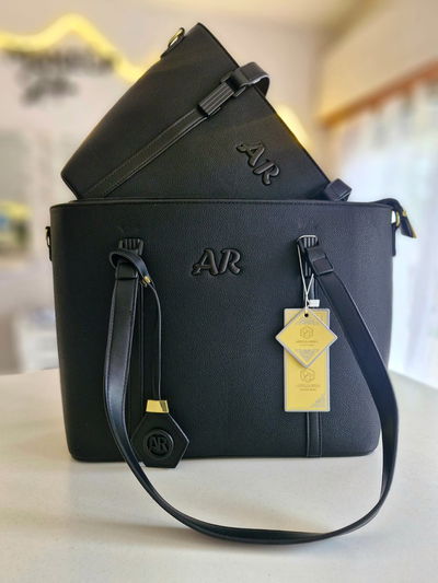 Cartera AR Malaika - doble negra