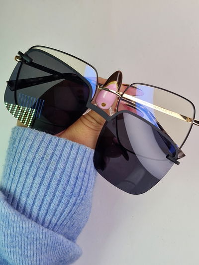 Clip on premium con antiblue Marian negro