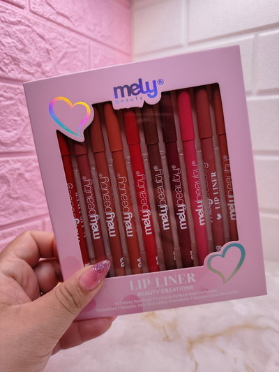 Set Lip Liners Mely Beauty – 10 Tonos