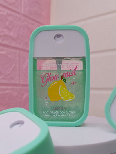Glow Mist Lemon – Body Splash con Glitter 50 ml