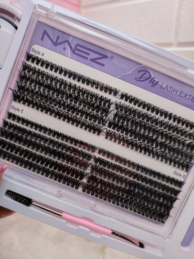Kit Completo Pestañas por Punto NAEZ – 4 Estilos