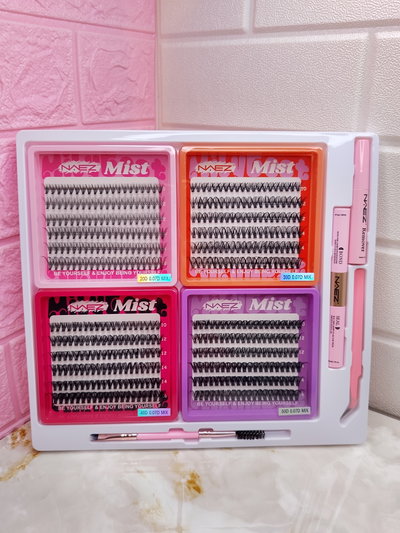 Kit Completo Pestañas por Punto NAEZ – 4 Densidades ✨
