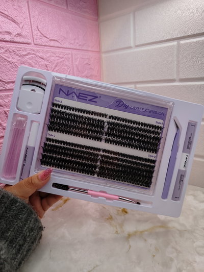 Kit Completo Pestañas por Punto NAEZ – 4 Estilos