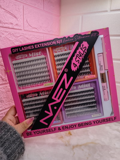 Kit Completo Pestañas por Punto NAEZ – 4 Densidades ✨